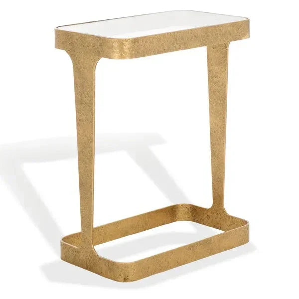 Viktor Forged Metal Accent Table - AmericanHomeFurniture