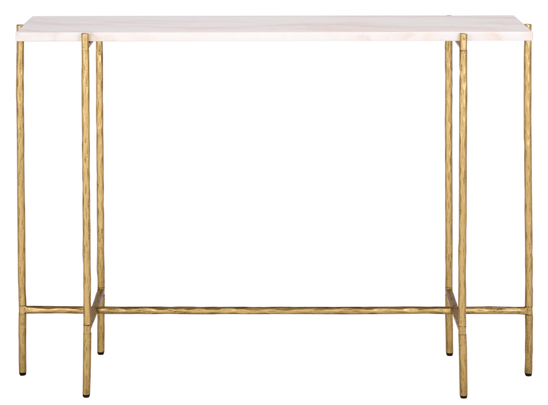 American Home Furniture Safavieh Couture Giorgi Marble Top Console Table
