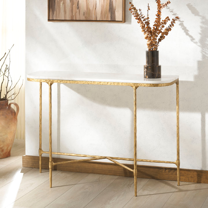 Brass / White