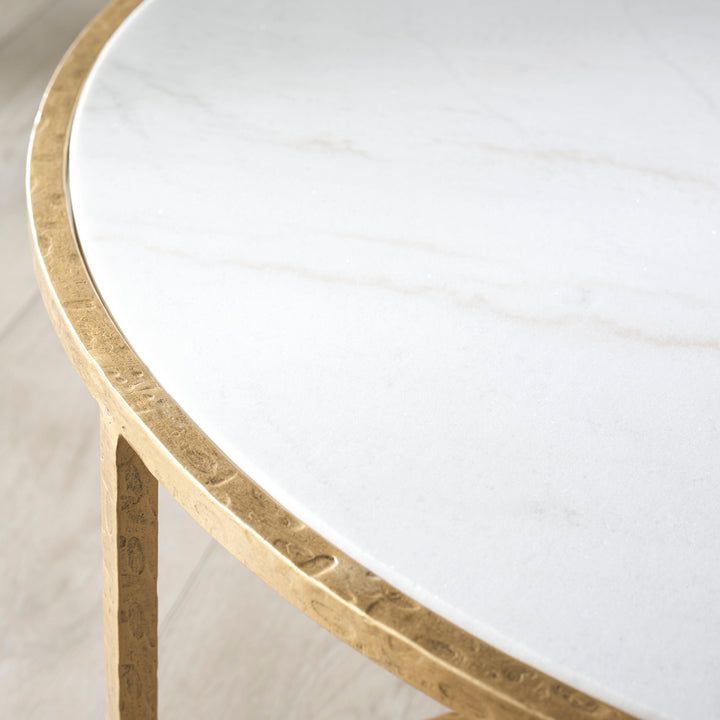 Brass / White