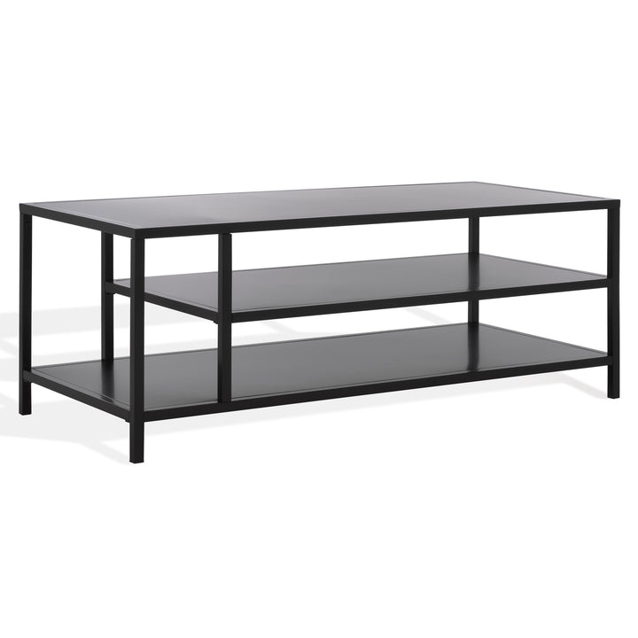 American Home Furniture Safavieh Couture Hodge Metal 3 Shelf Coffee Table