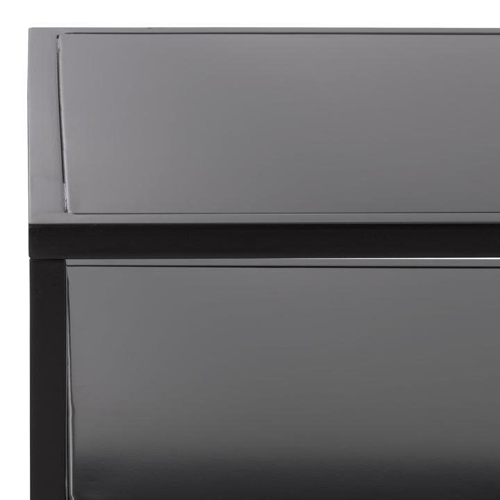 American Home Furniture Safavieh Couture Hodge Metal 3 Shelf Coffee Table