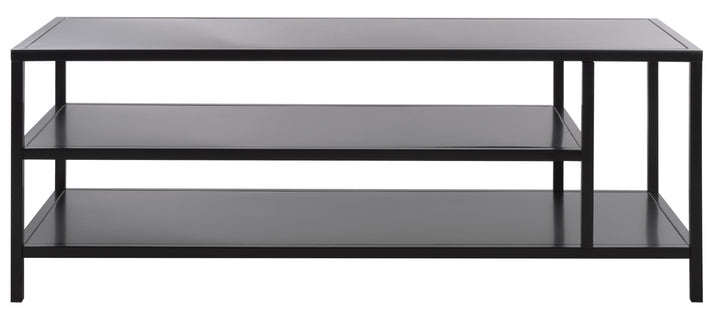 American Home Furniture Safavieh Couture Hodge Metal 3 Shelf Coffee Table