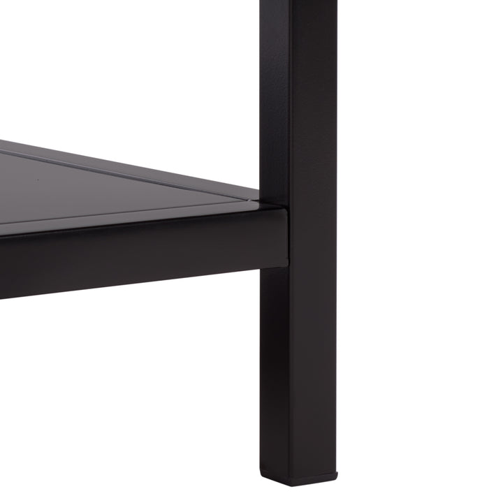 American Home Furniture Safavieh Couture Hodge Metal 3 Shelf Coffee Table