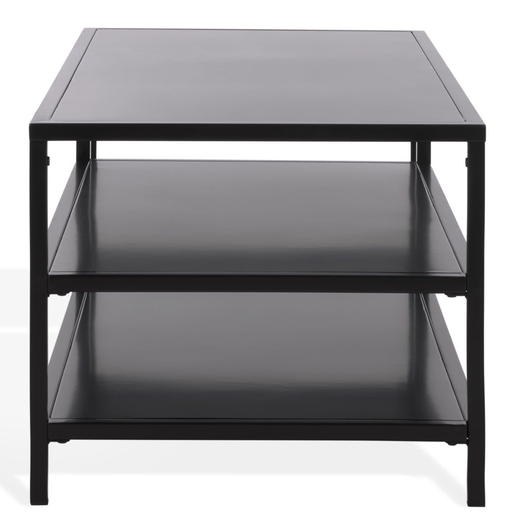 American Home Furniture Safavieh Couture Hodge Metal 3 Shelf Coffee Table