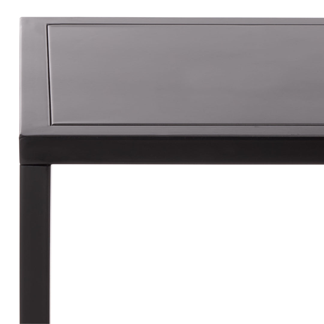 American Home Furniture Safavieh Couture Hodge Metal 3 Shelf Console Table