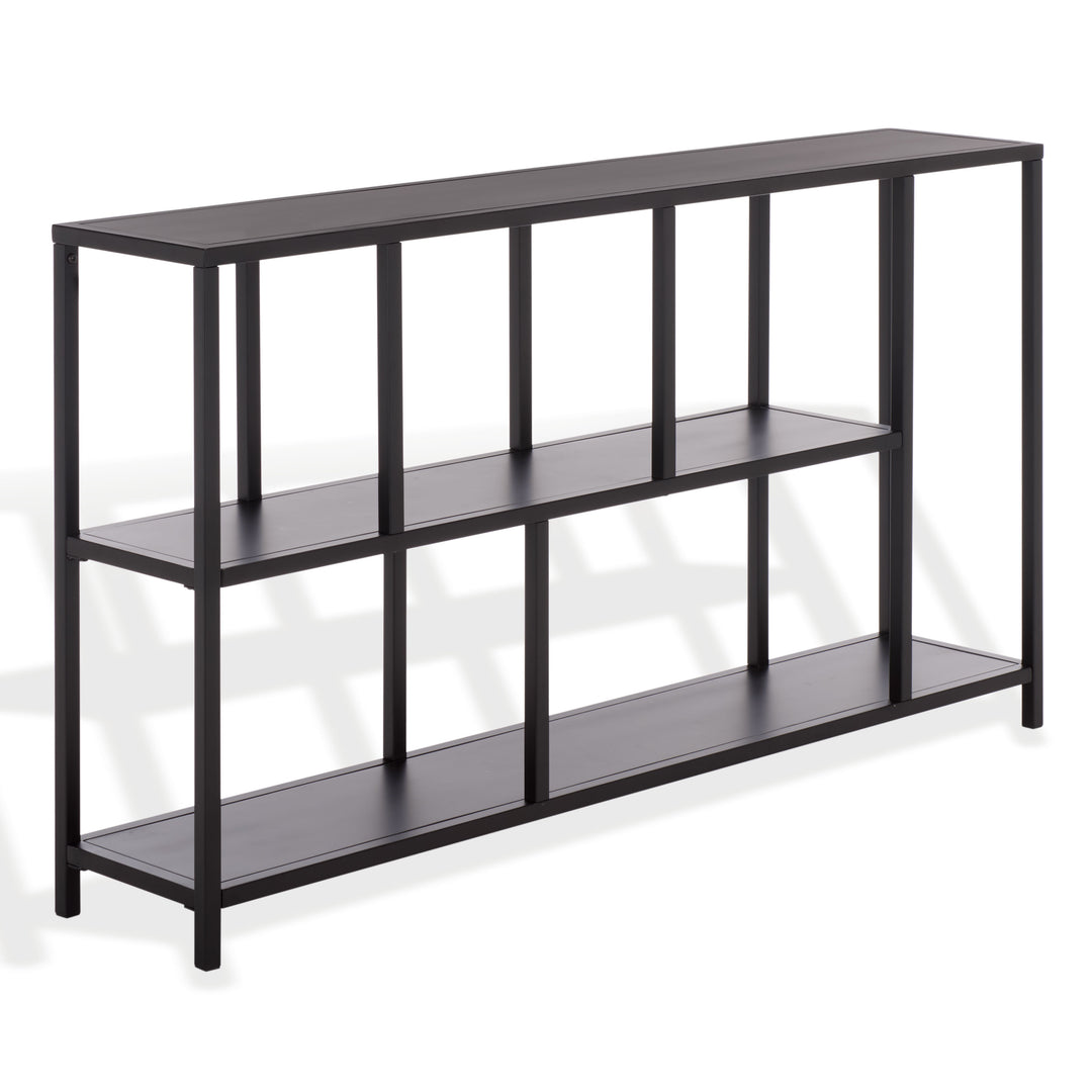American Home Furniture Safavieh Couture Hodge Metal 3 Shelf Console Table