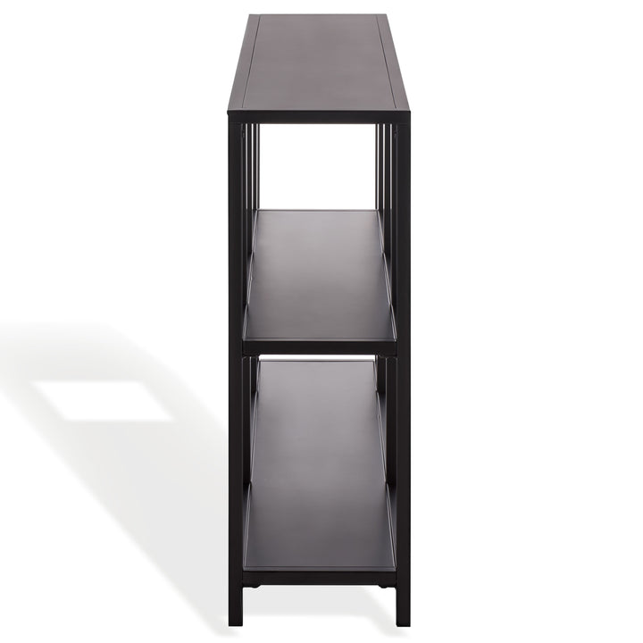 American Home Furniture Safavieh Couture Hodge Metal 3 Shelf Console Table
