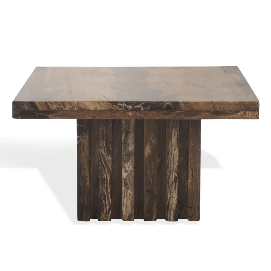 Olivia Square Marble Accent Table