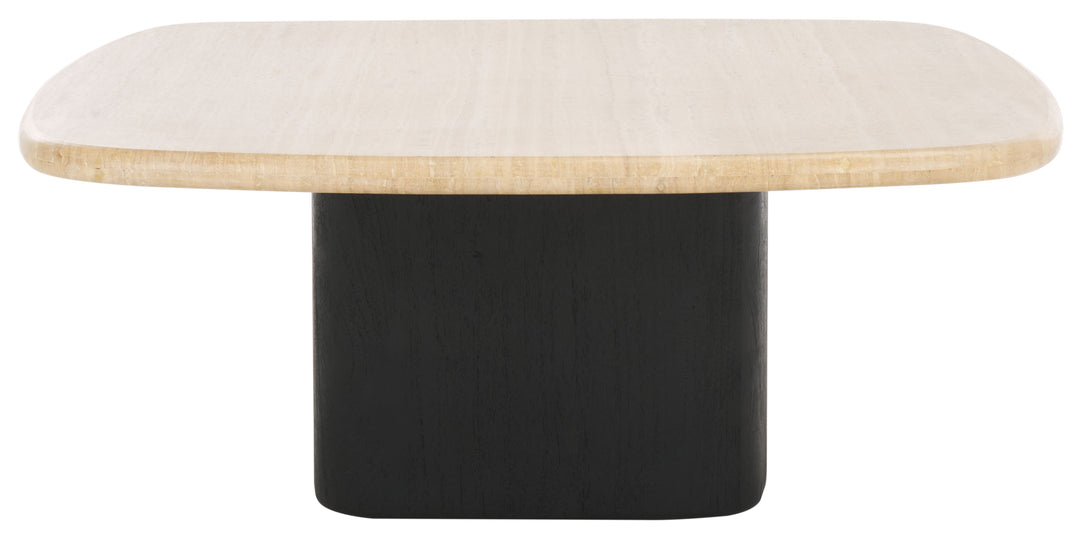 Travertine / Black