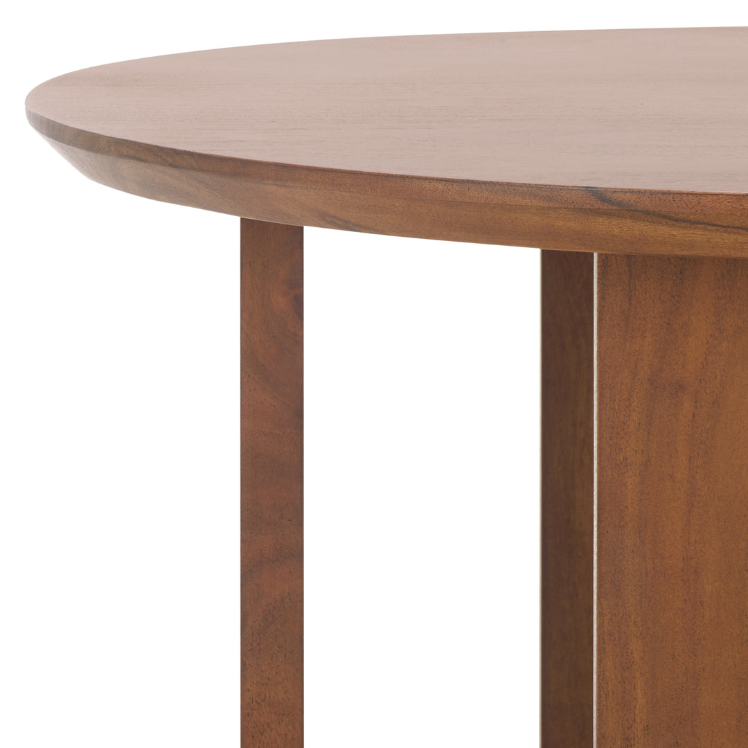 American Home Furniture Safavieh Couture Raybelina Round Wood Accent Table