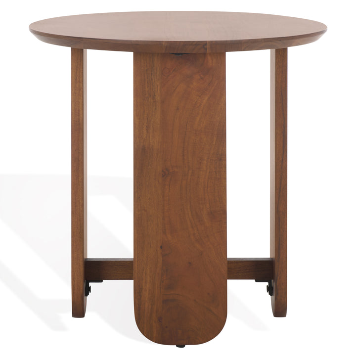 American Home Furniture Safavieh Couture Raybelina Round Wood Accent Table