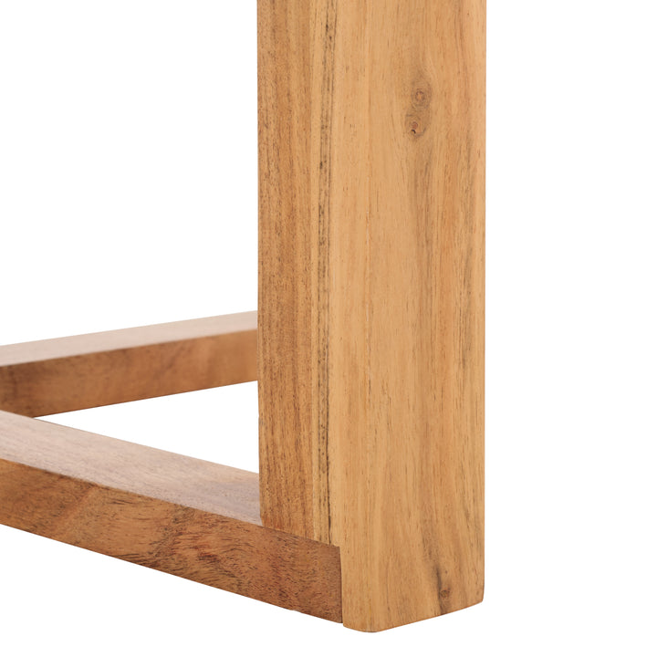 22"W x 22"D x 20"H / Natural/White