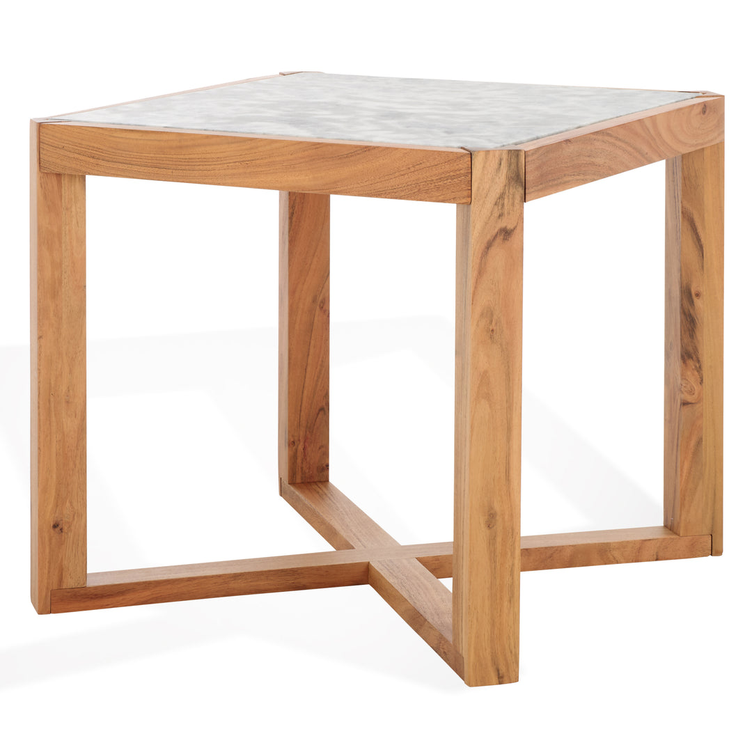 22"W x 22"D x 20"H / Natural/White