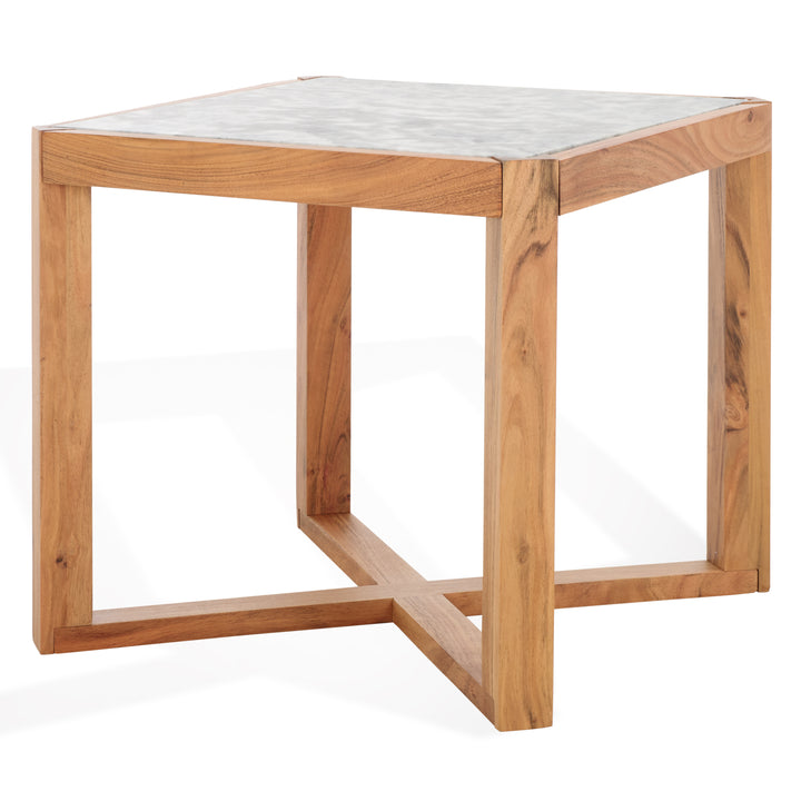 22"W x 22"D x 20"H / Natural/White