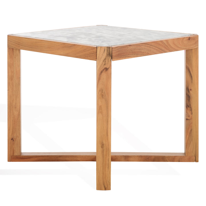 22"W x 22"D x 20"H / Natural/White