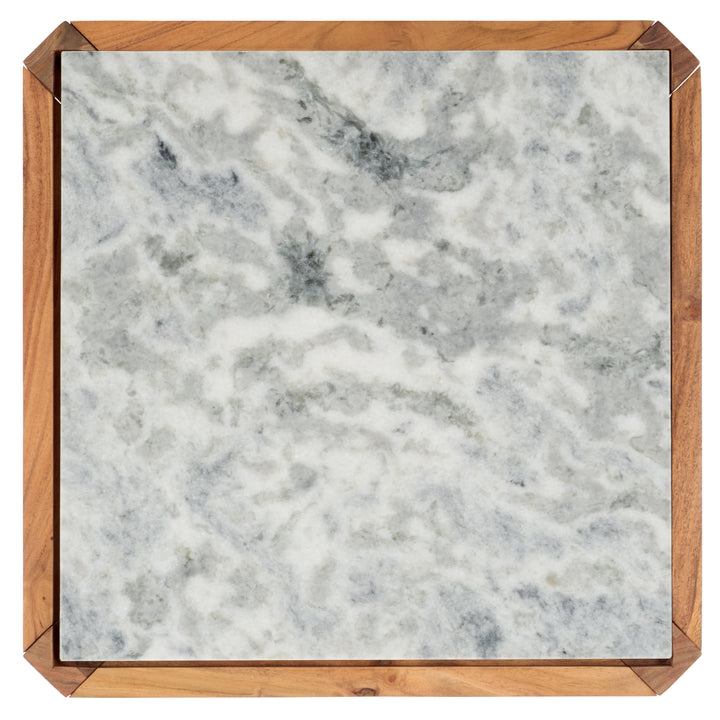 22"W x 22"D x 20"H / Natural/White