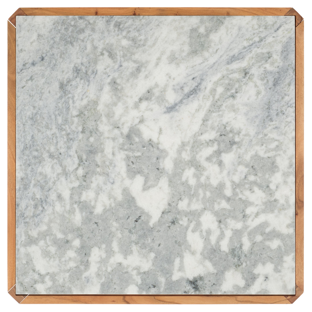 35.4"W x 35.4"D x 16"H / Natural/White