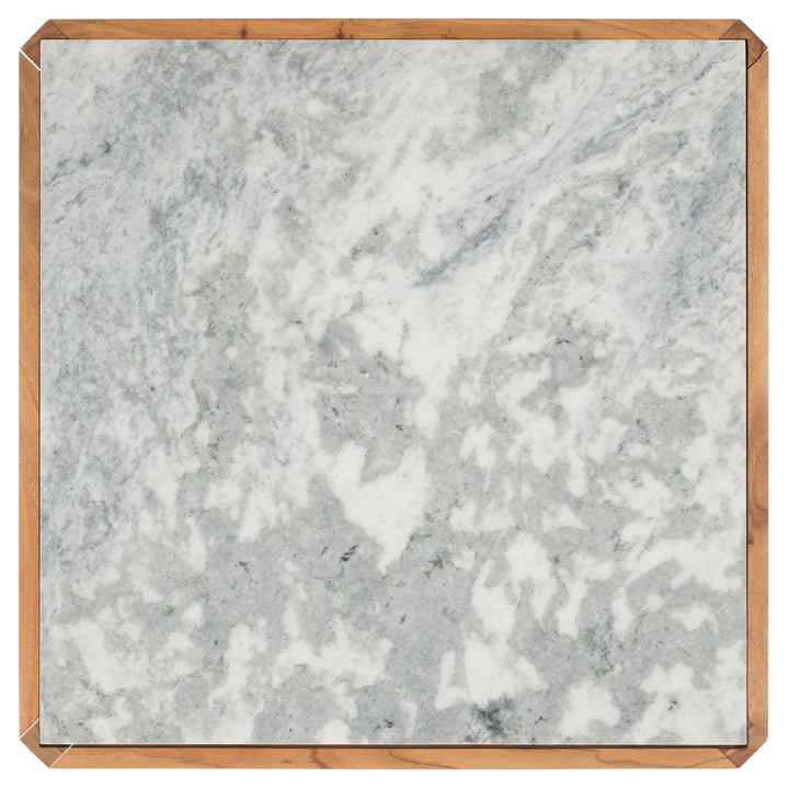 35.4"W x 35.4"D x 16"H / Natural/White