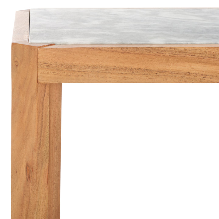 50"W x 16"D x 28"H / Natural/White