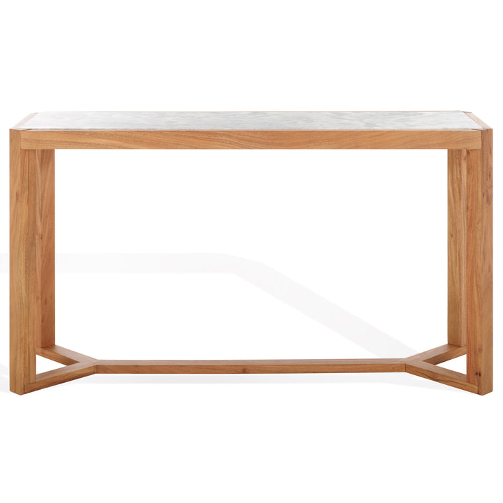 50"W x 16"D x 28"H / Natural/White