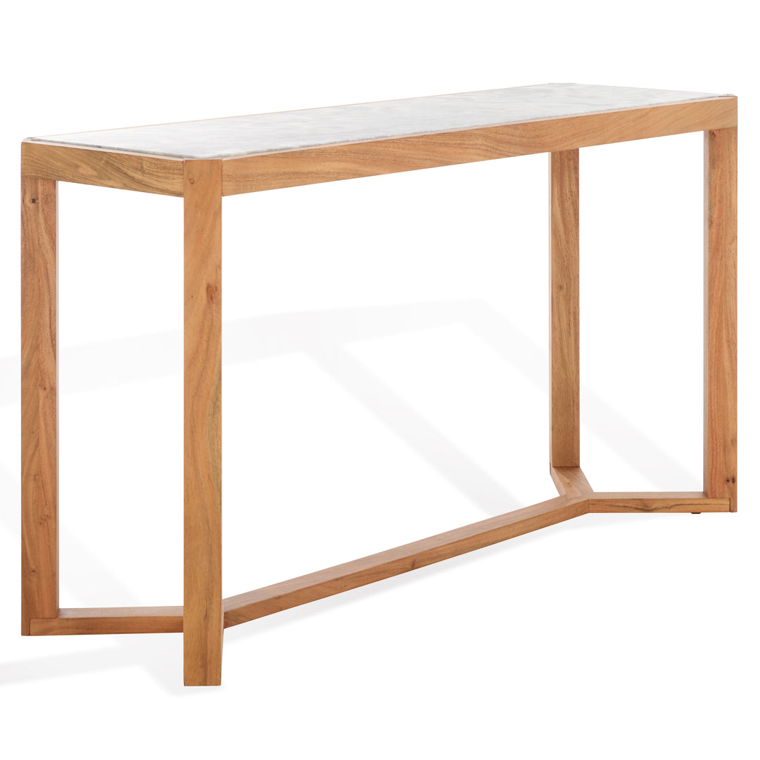 50"W x 16"D x 28"H / Natural/White