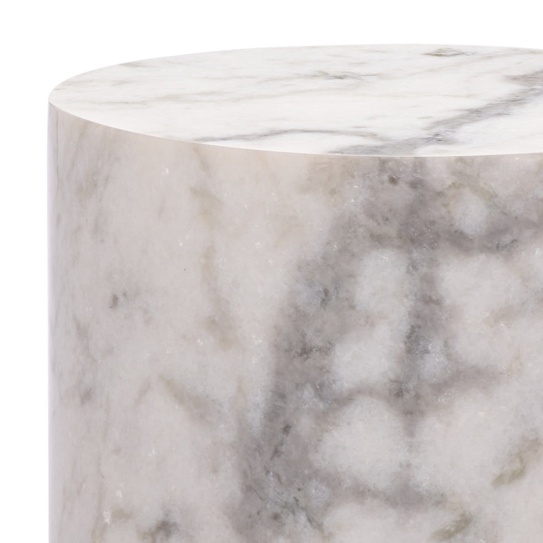 10.5"W x 10.5"D x 20"H / White