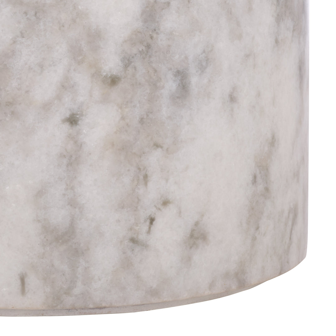 10.5"W x 10.5"D x 20"H / White