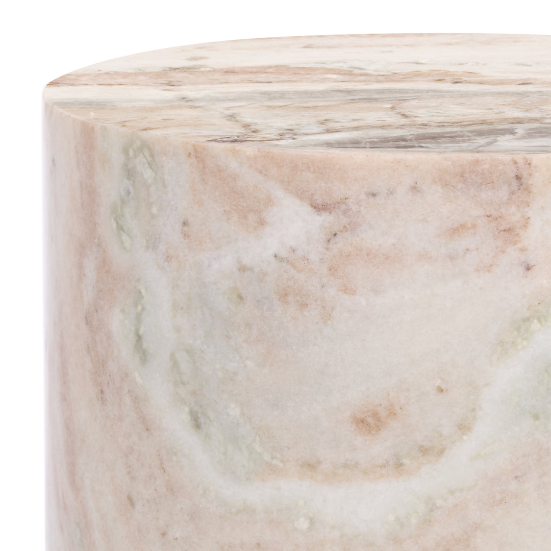 10.5"W x 10.5"D x 20"H / White/Brown