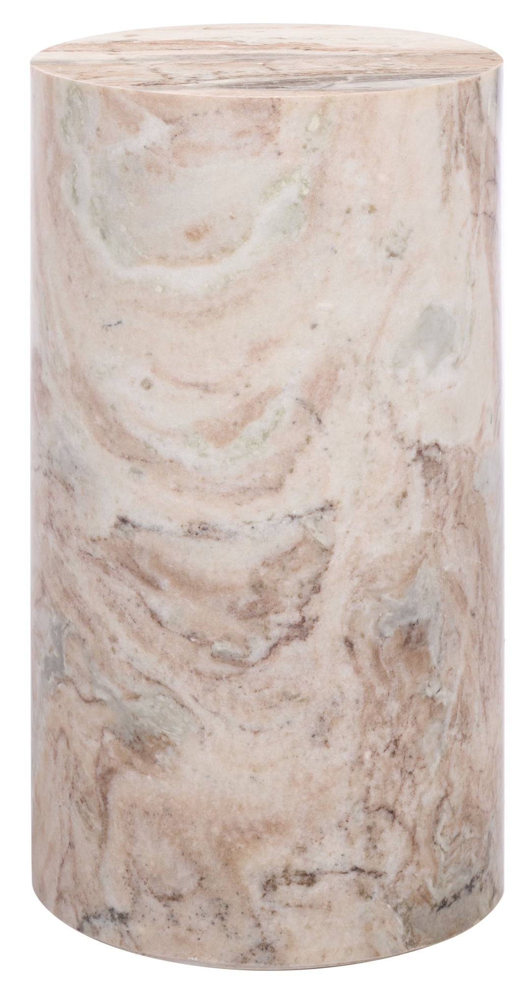 10.5"W x 10.5"D x 20"H / White/Brown