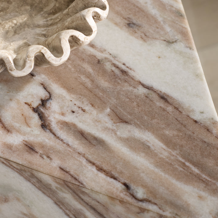 12"W x 10.4"D x 20"H / White/Brown