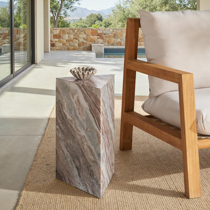 12"W x 10.4"D x 20"H / White/Brown