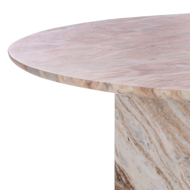 American Home Furniture Safavieh Couture Bindi 3 Leg Marble Dining Table