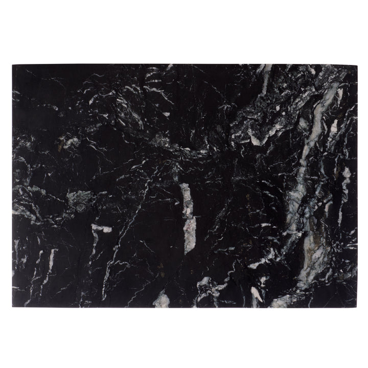 American Home Furniture Safavieh Couture Lilybelle Marble Top 2 Drawer Nightstand