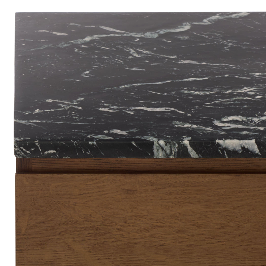 American Home Furniture Safavieh Couture Lilybelle Marble Top 4 Drawer Dresser