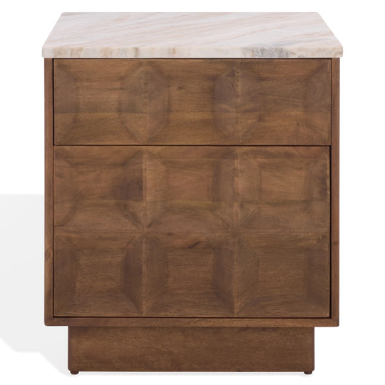 Walnut/White