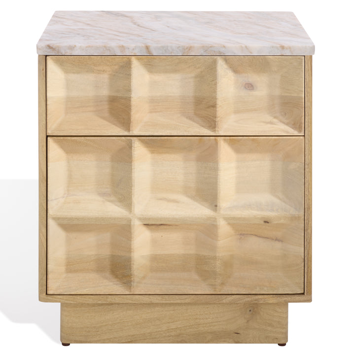 20"W x 17.5"D x 23.5"H / Natural/White