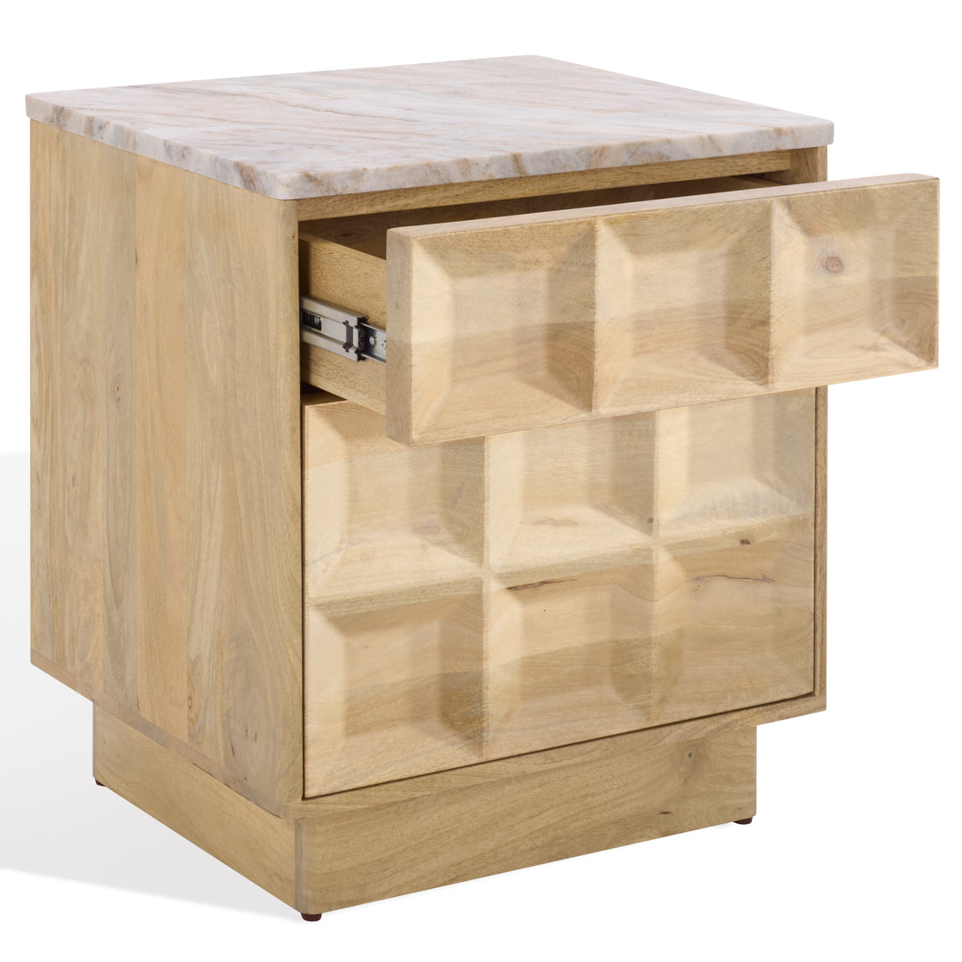 20"W x 17.5"D x 23.5"H / Natural/White