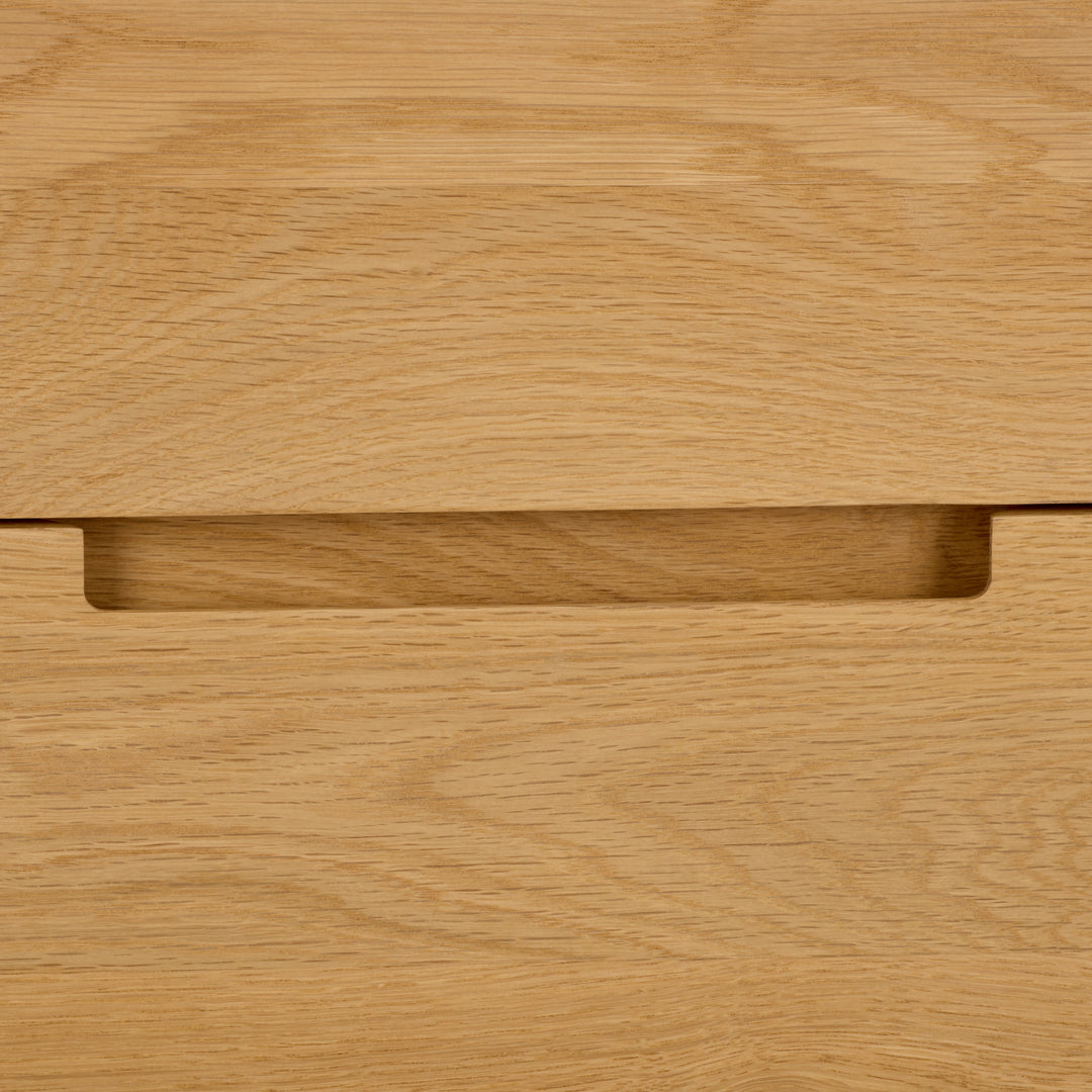 American Home Furniture Safavieh Couture Riverside Oak Wood 3 Drawer Nightstand