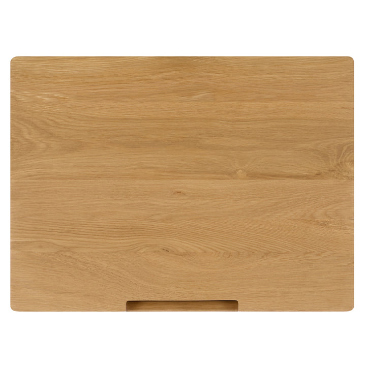 American Home Furniture Safavieh Couture Riverside Oak Wood 3 Drawer Nightstand