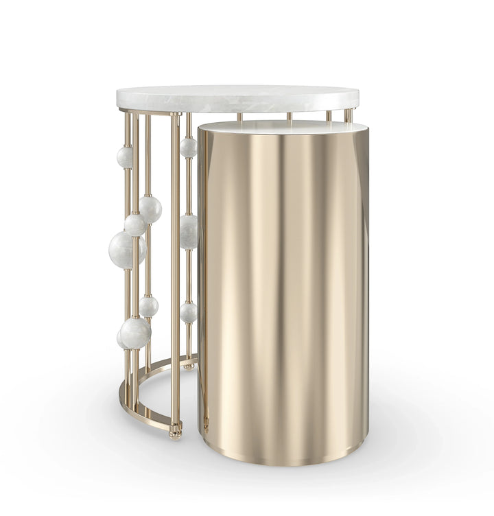 Orbit Nesting Accent Table - AmericanHomeFurniture