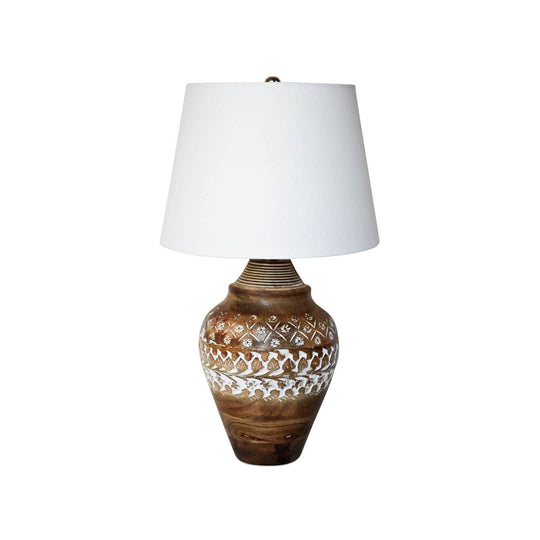 LH Home Skye Antique Lamp TABLE LAMPS