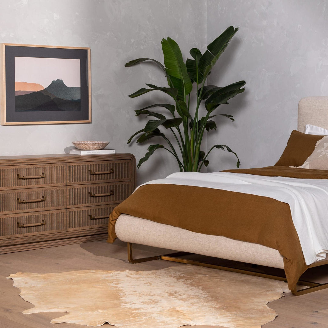 Four Hands - Harland Modern Cowhide Rug - SMAT-001 | American Home Furniture