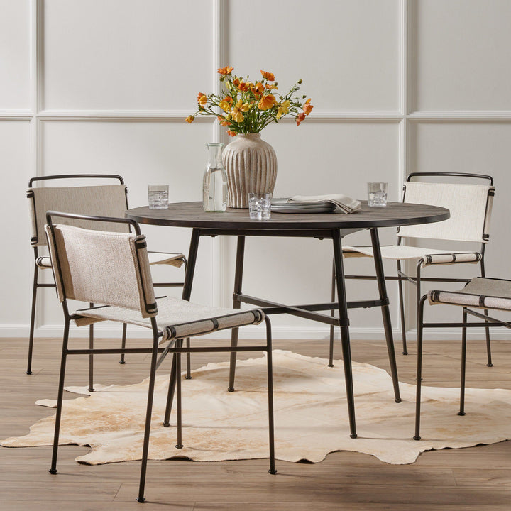 Four Hands - Harland Modern Cowhide Rug - SMAT-001 | American Home Furniture