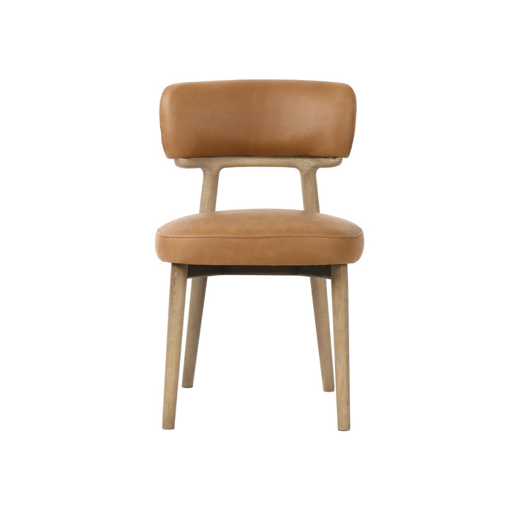 Willow Dining Chair - Tawny Leather