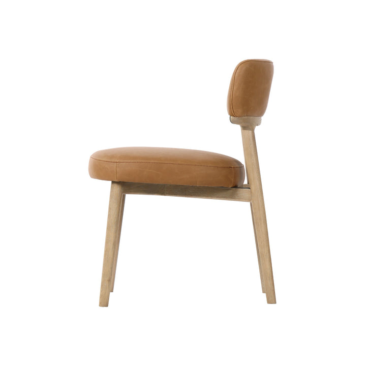 Willow Dining Chair - Tawny Leather