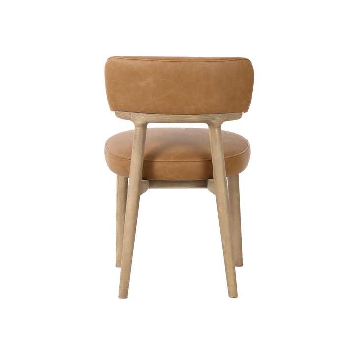 Willow Dining Chair - Tawny Leather