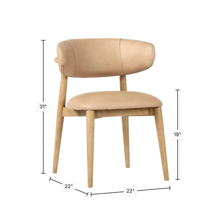 Milo Dining Chair - Nude (TH)
