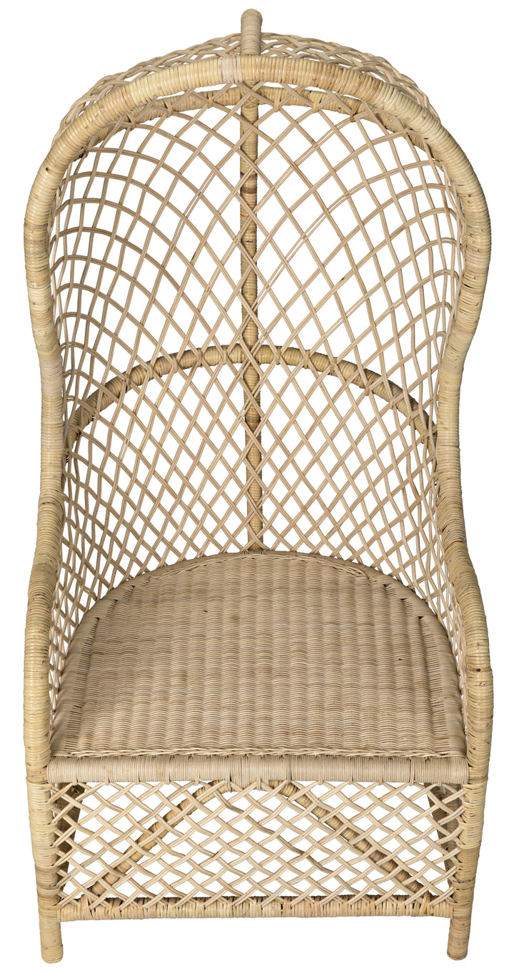 American Home Furniture | Noir - Gigi Chair, Rattan