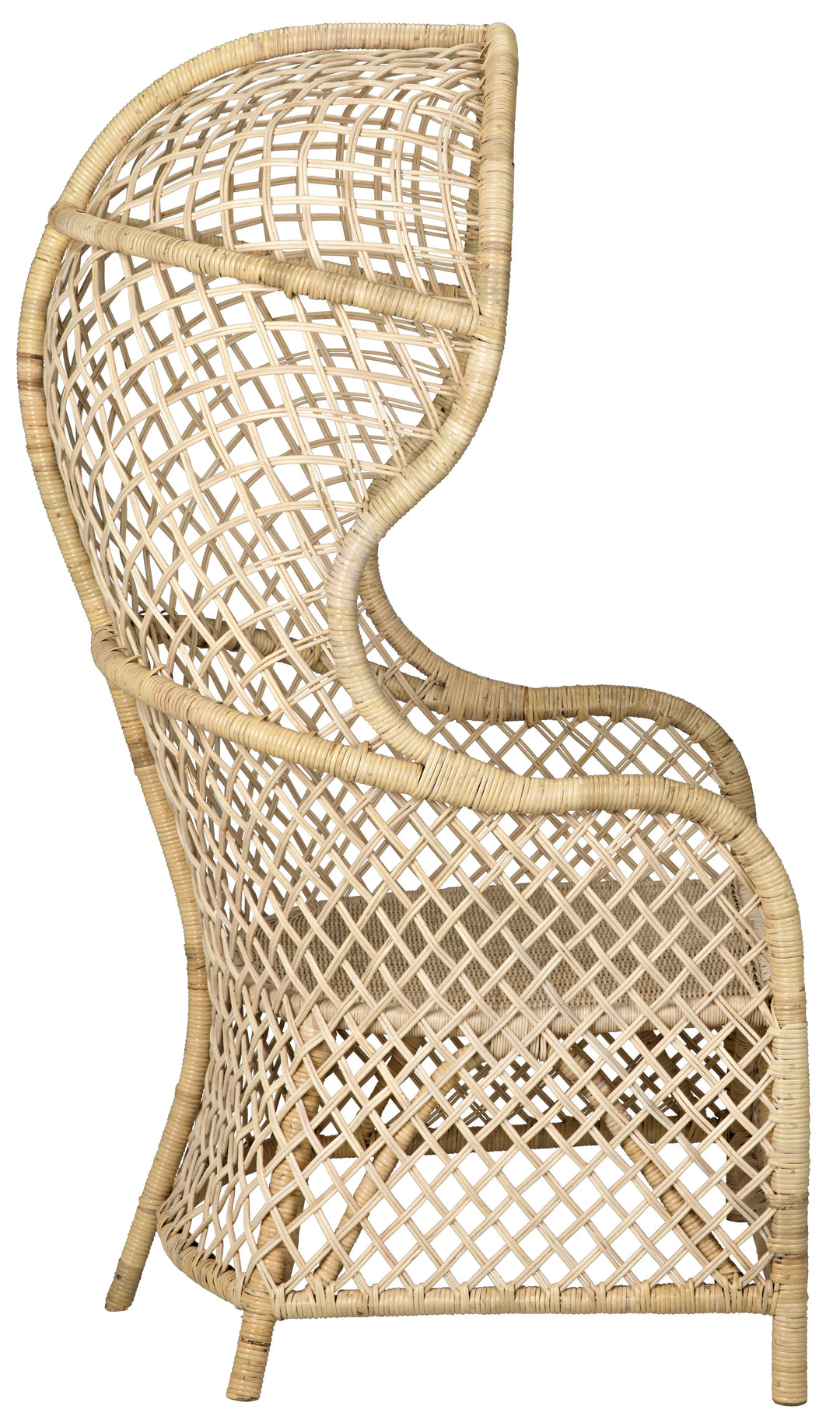 American Home Furniture | Noir - Gigi Chair, Rattan